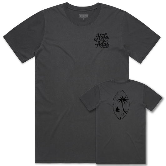 Hafa Slingstone T-Shirt - Faded Black